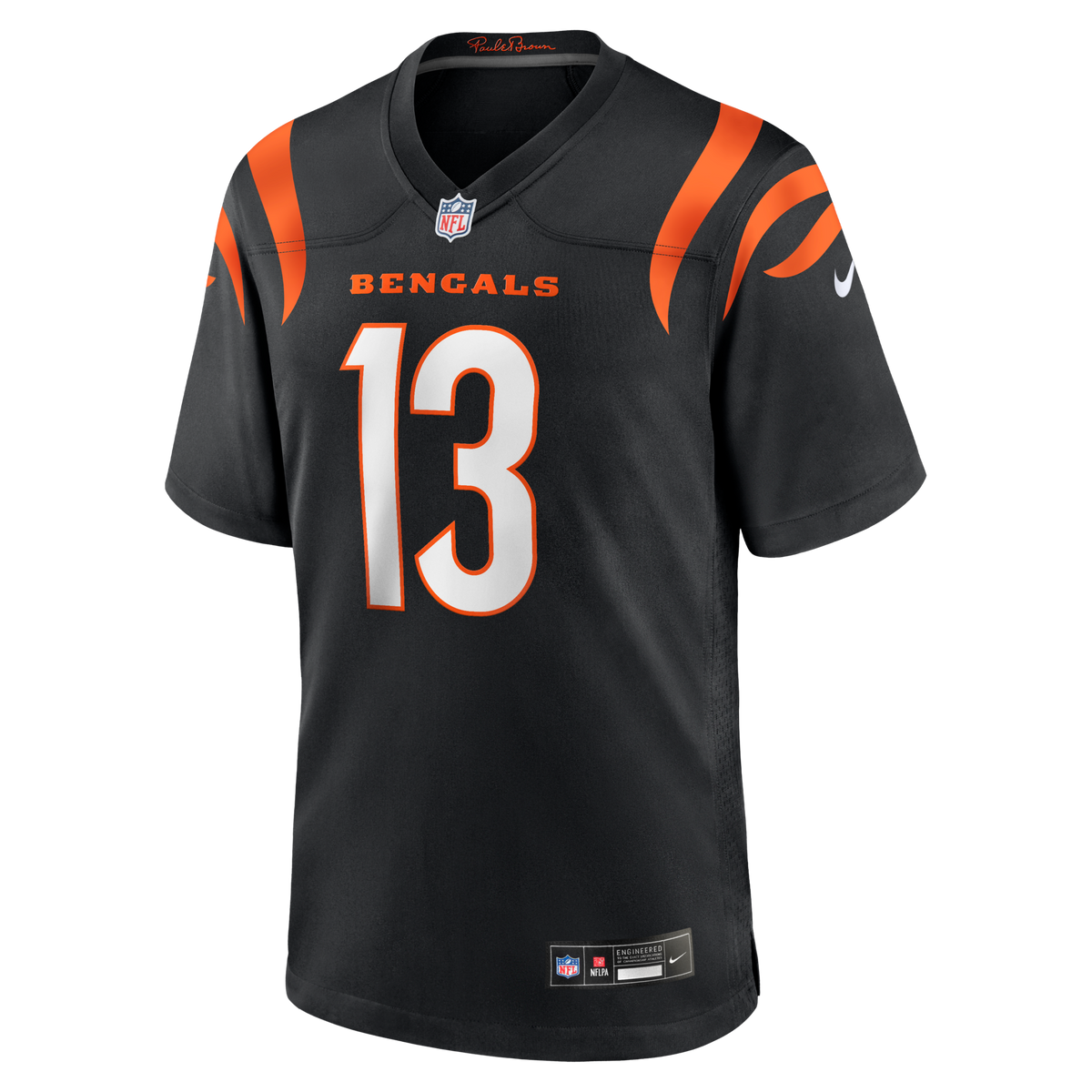 Cincinnati Bengals Ken Riley Black Retired Player Game Jersey