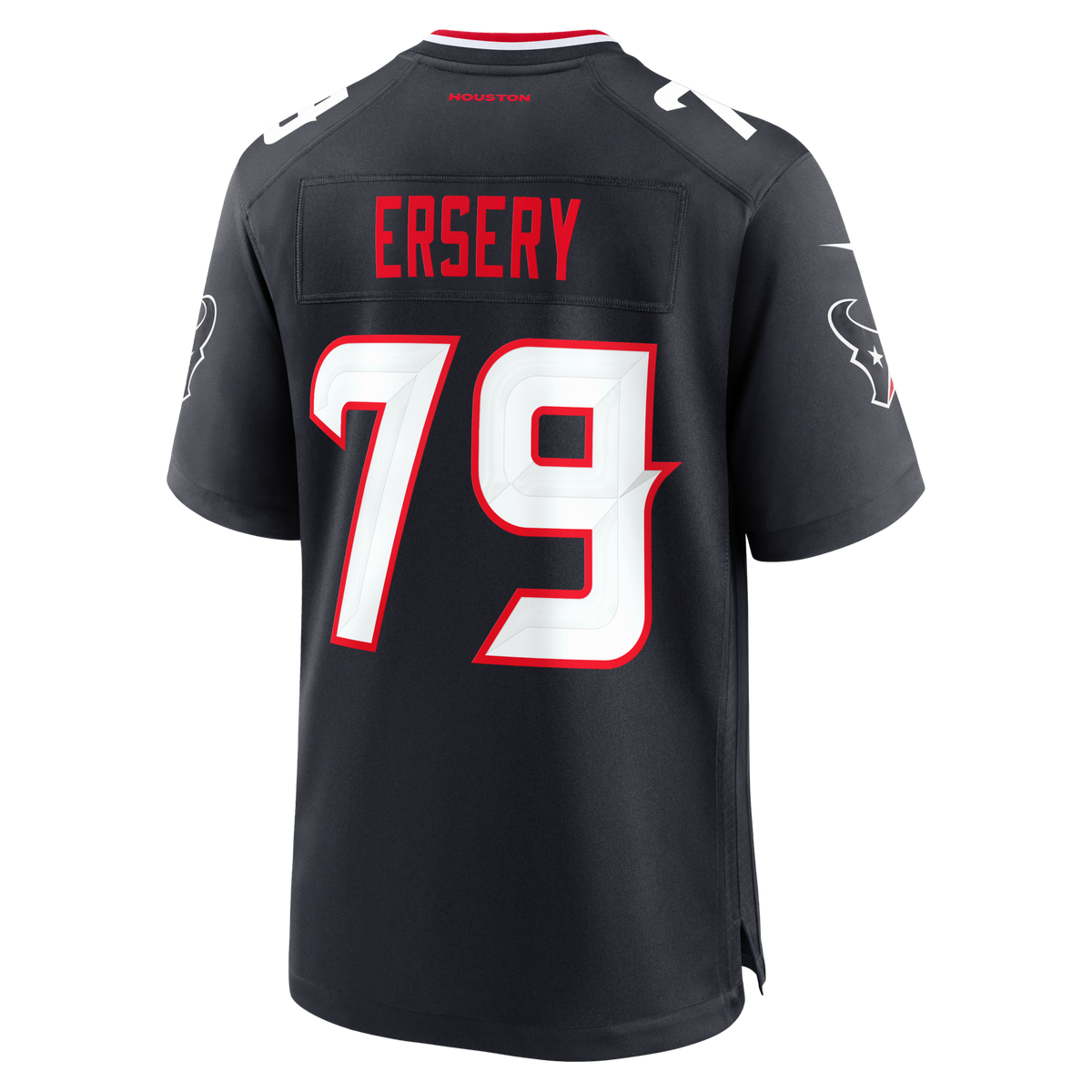 Houston Texans Aireontae Ersery Navy Team Game Jersey