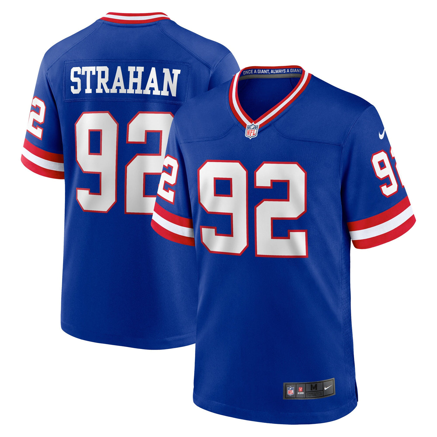 New York Giants Michael Strahan Nike Royal Retired Player Alternate Game Jersey