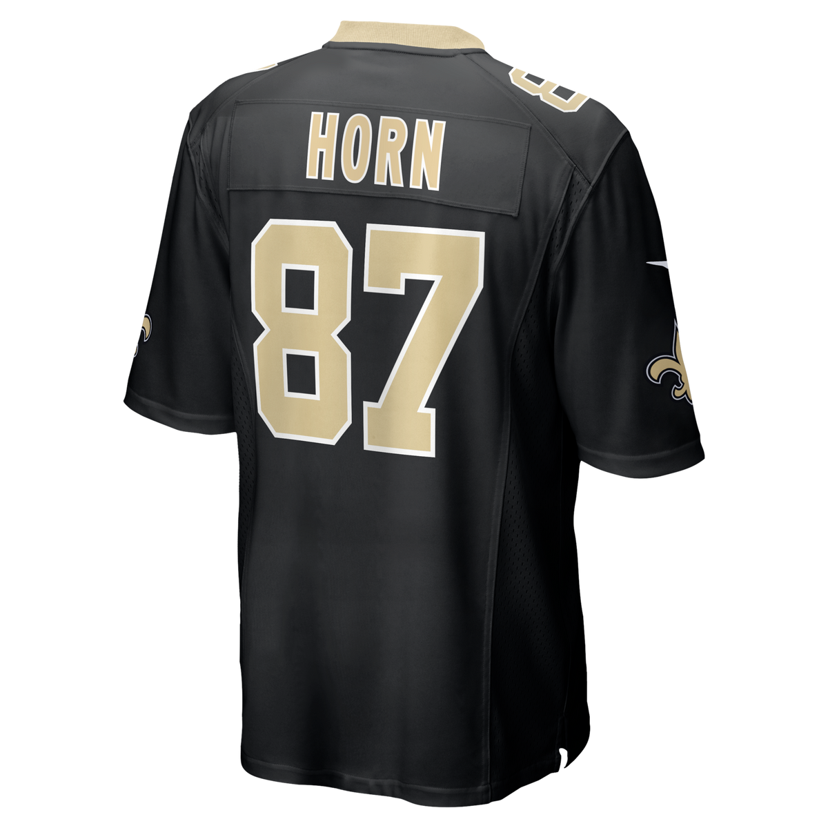 New Orleans Saints Joe Horn Black Game Retired Player Jersey