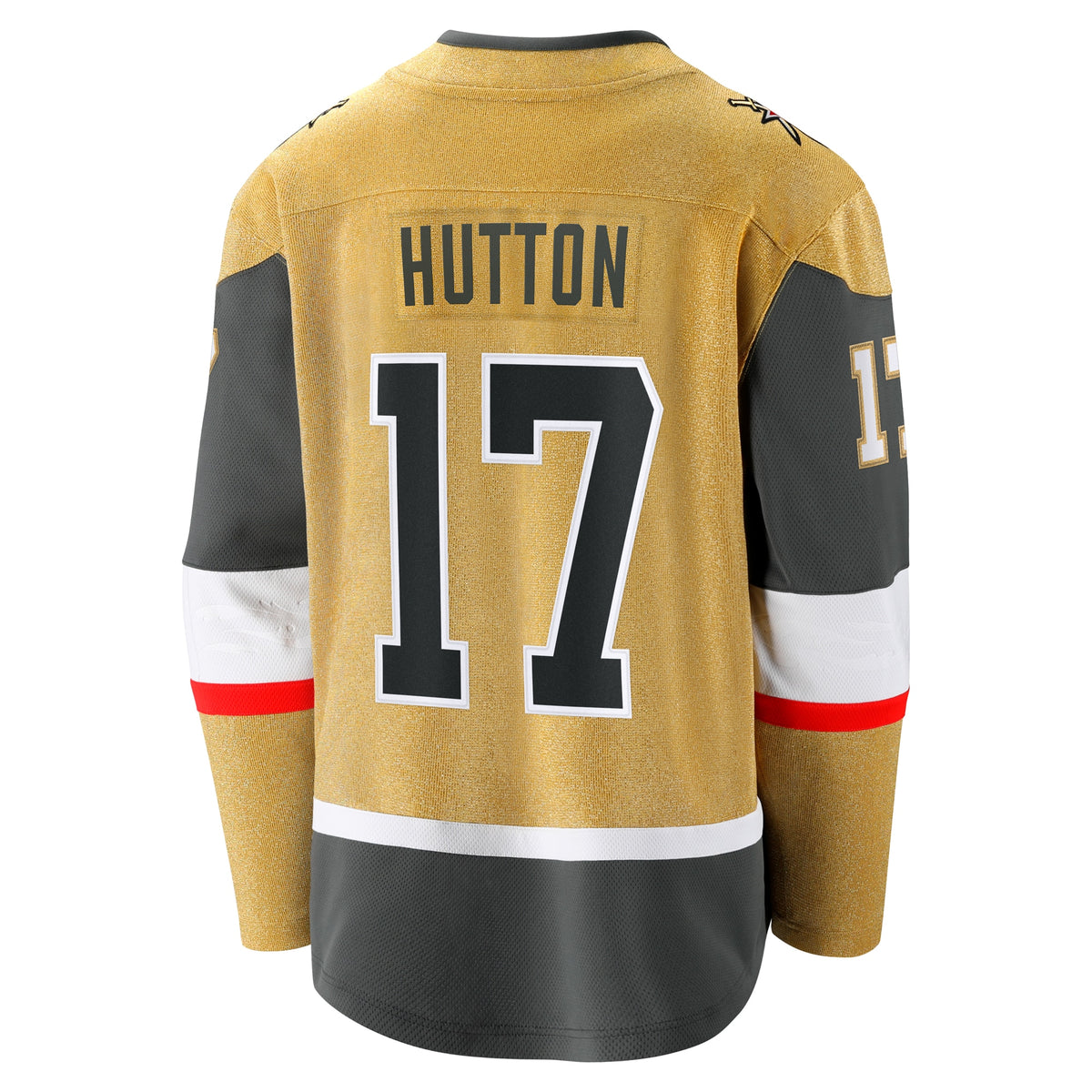 Vegas Golden Knights Ben Hutton Fanatics Gold Home Premier Breakaway Player Jersey