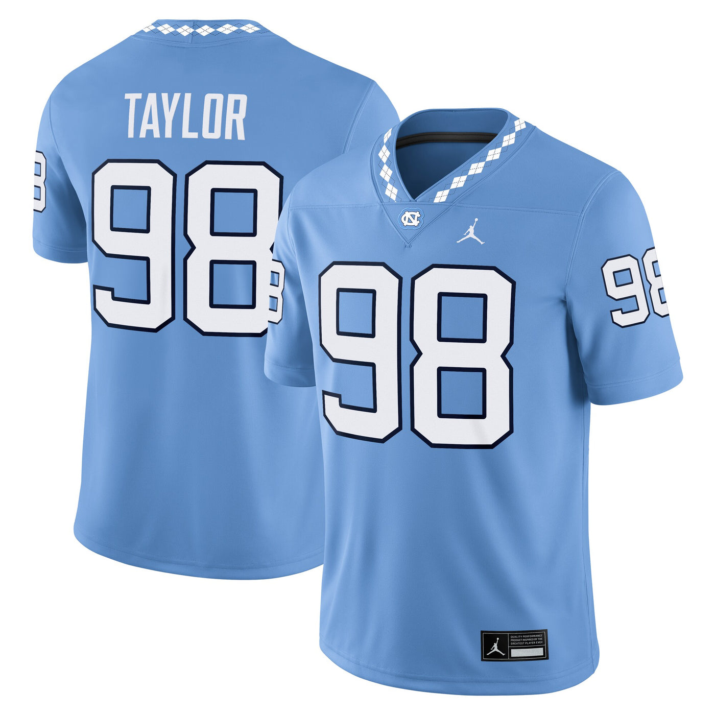 Jordan Brand Lawrence Taylor Carolina Blue North Carolina Tar Heels Alumni Home Game Jersey
