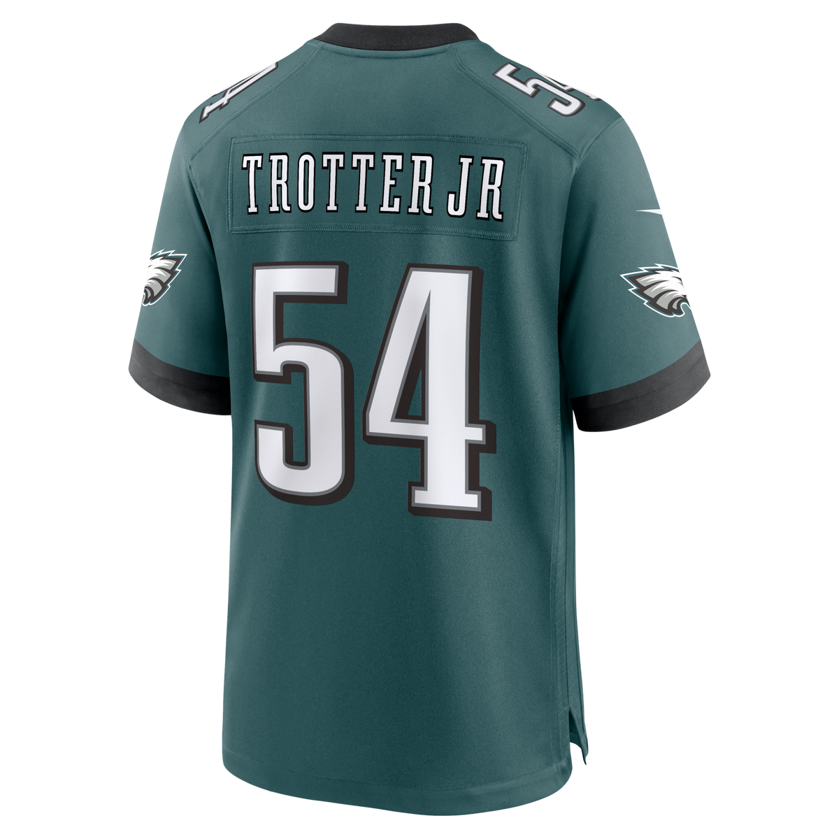 Philadelphia Eagles Jeremiah Trotter Jr. Midnight Green Team Game Jersey