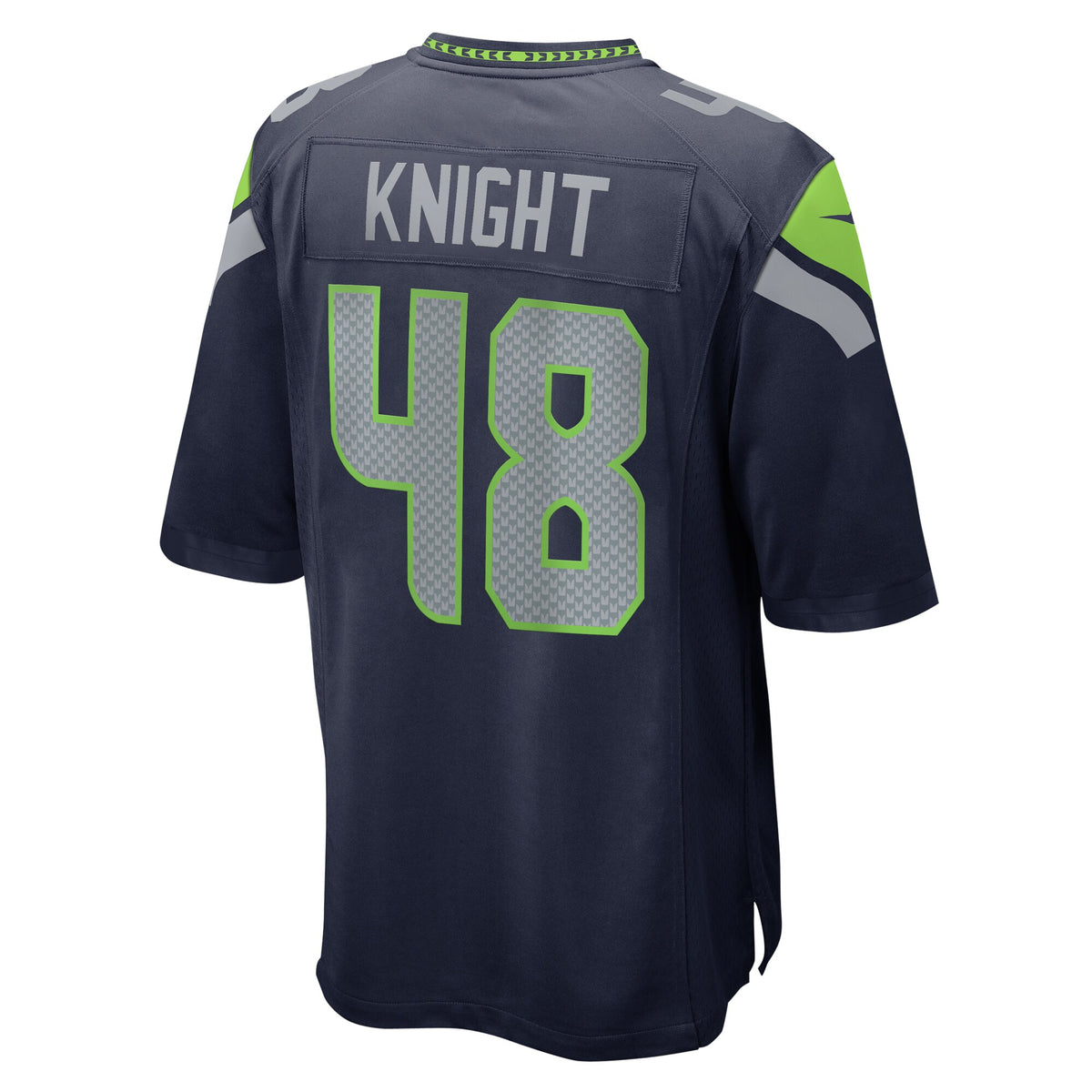Seattle Seahawks Tyrice Knight College Navy Game Jersey