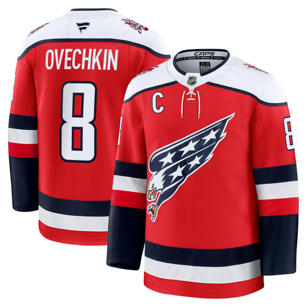 Washington Capitals Alexander Ovechkin Fanatics Red Alternate Premium Player Jersey