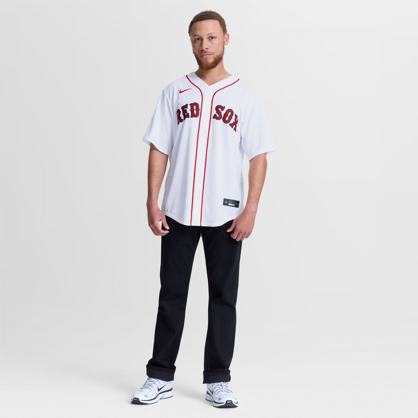 Boston Red Sox Willson Contreras Nike White Home Replica Jersey