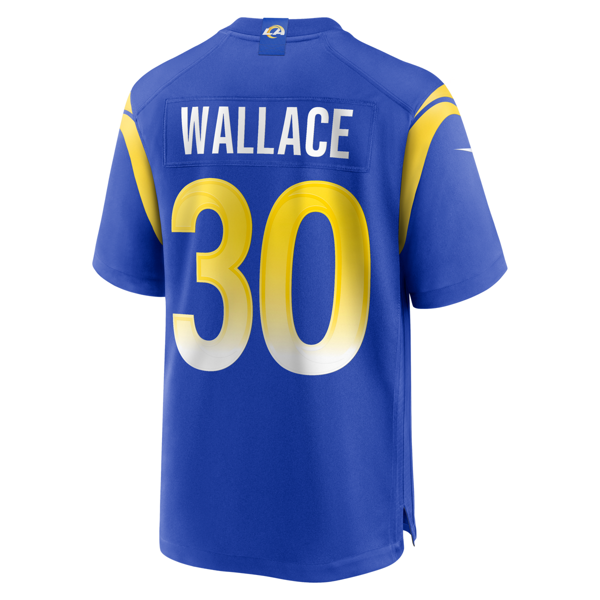Los Angeles Rams Josh Wallace Royal Game Jersey