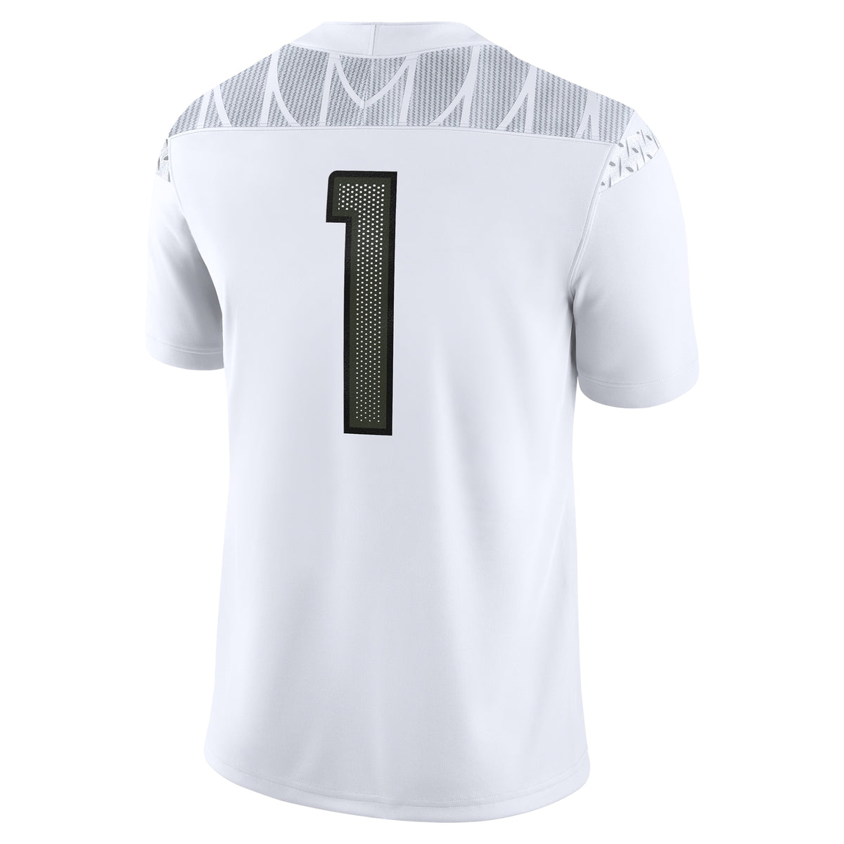 #1 Oregon Ducks Game Jersey - White