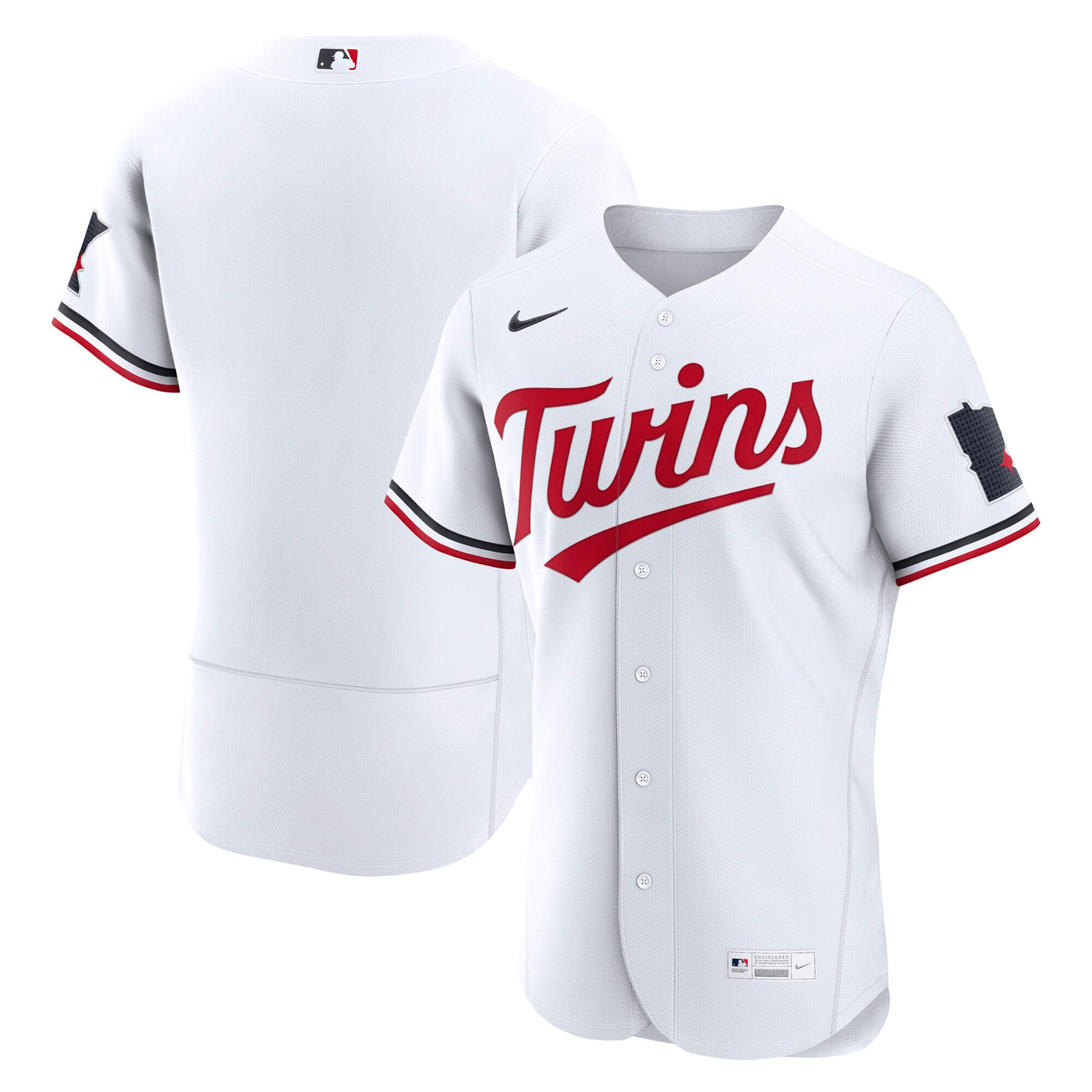 Minnesota Twins Nike White Home Authentic Jersey