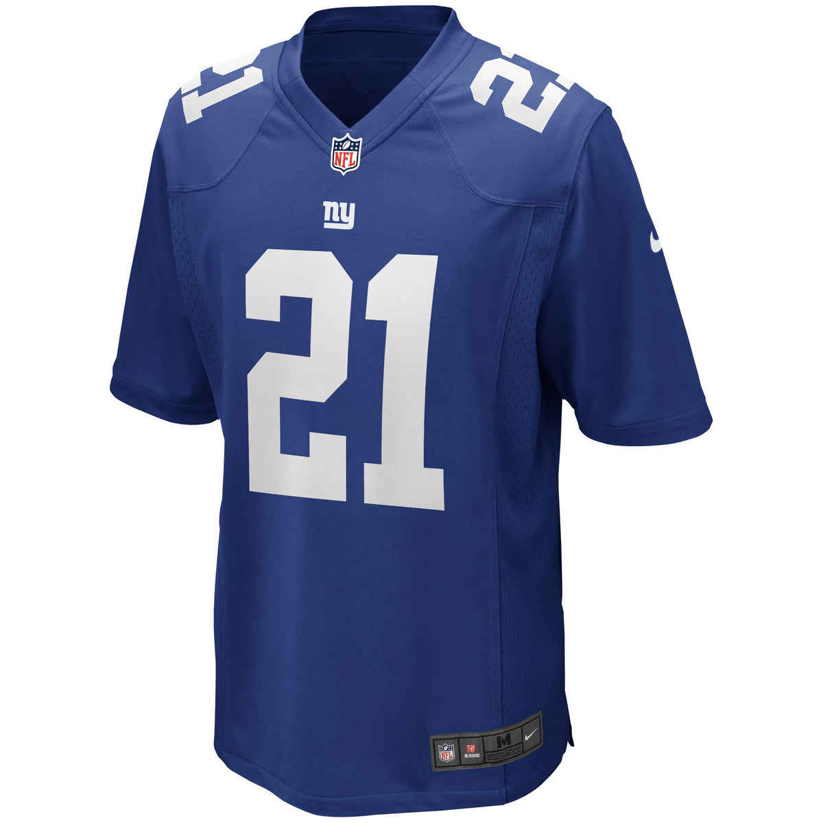 New York Giants Tiki Barber Royal Game Retired Player Jersey