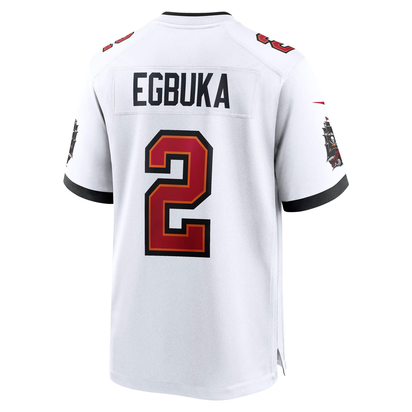 Tampa Bay Buccaneers Emeka Egbuka Nike White Game Jersey