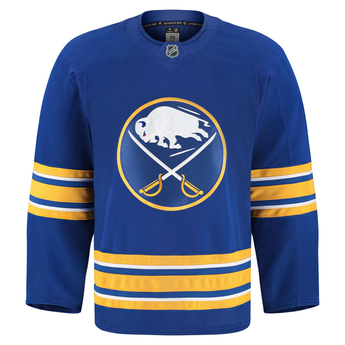 Buffalo Sabres Fanatics Royal Home Authentic Pro Jersey