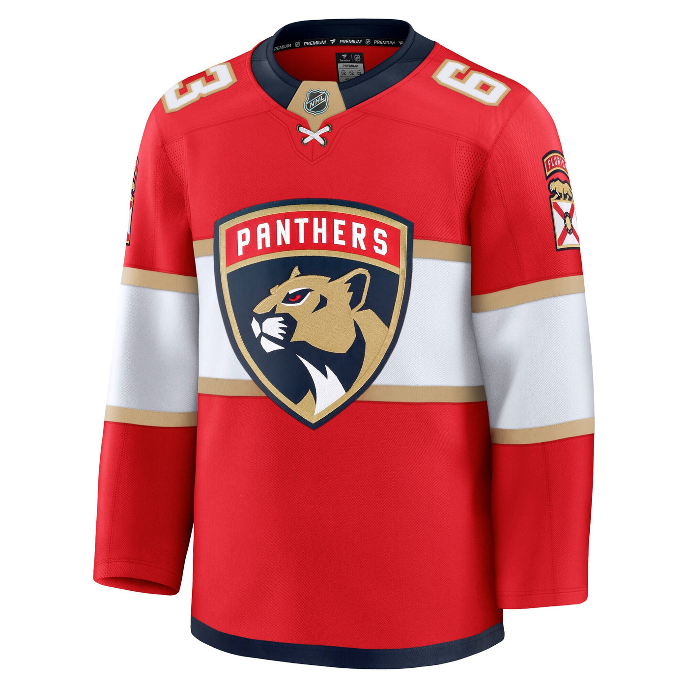 Florida Panthers Brad Marchand Fanatics Red Home Premium Jersey