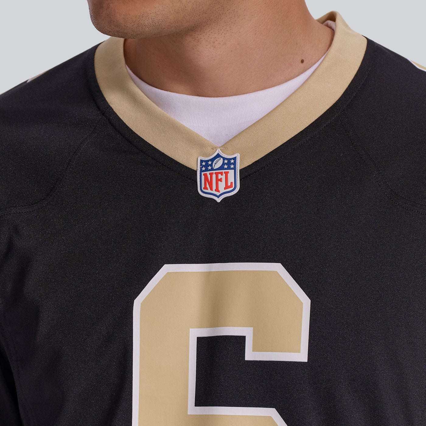 New Orleans Saints Tyler Shough Nike Black Game Jersey