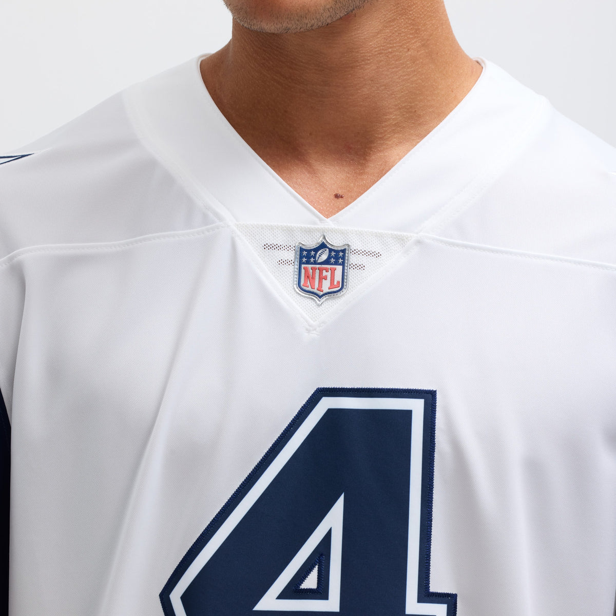 Dallas Cowboys Dak Prescott White Color Rush Vapor Limited Jersey