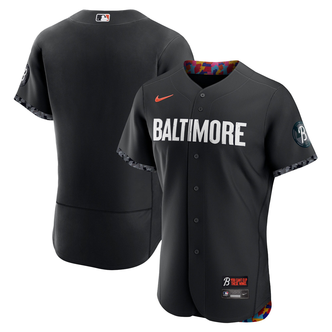 Baltimore Orioles Nike Black City Connect Authentic Jersey