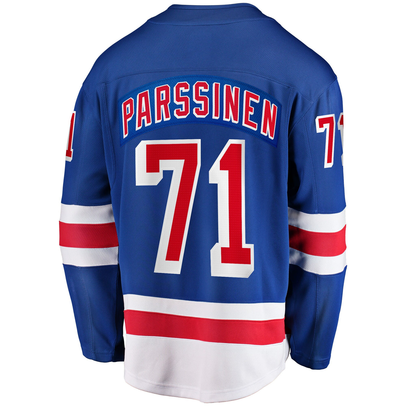 New York Rangers Juuso Parssinen Fanatics Blue Home Breakaway Jersey