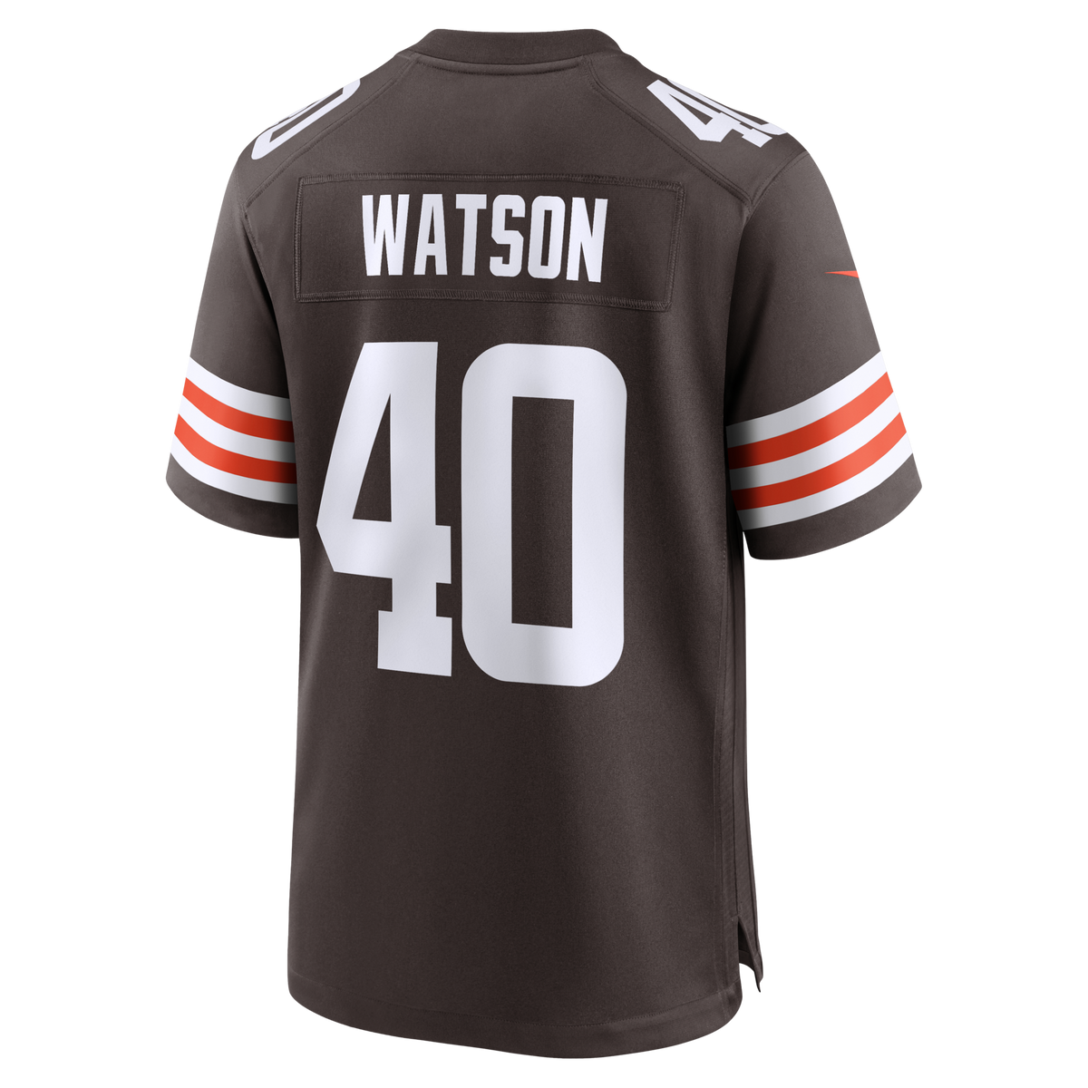 Cleveland Browns Nathaniel Watson Brown Team Game Jersey