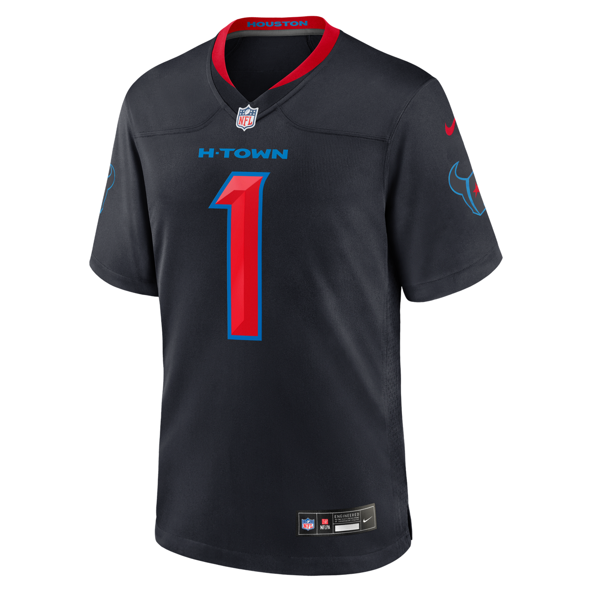 Houston Texans Tank Dell Navy Alternate Game Jersey