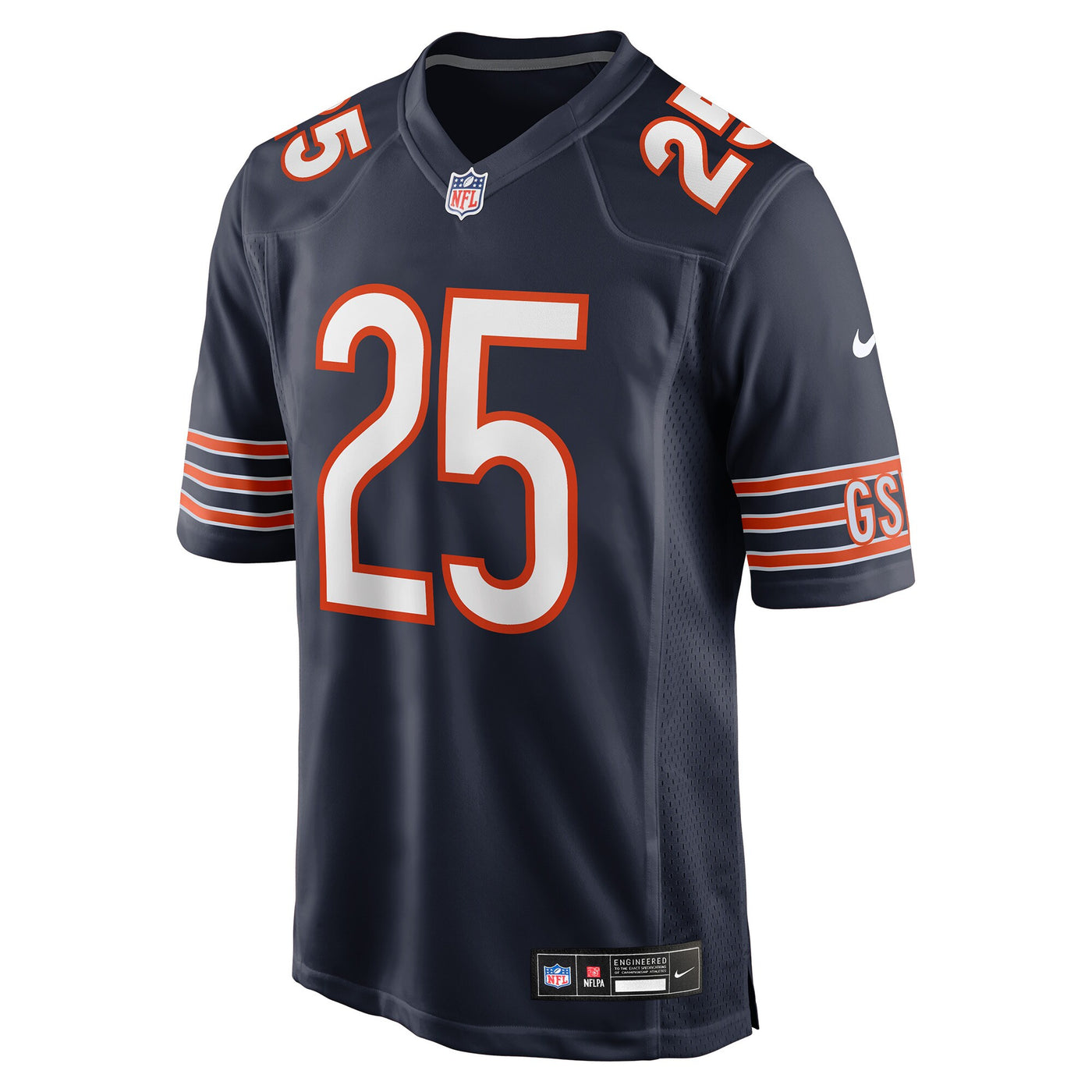 Chicago Bears Kyle Monangai Nike Navy Team Game Jersey