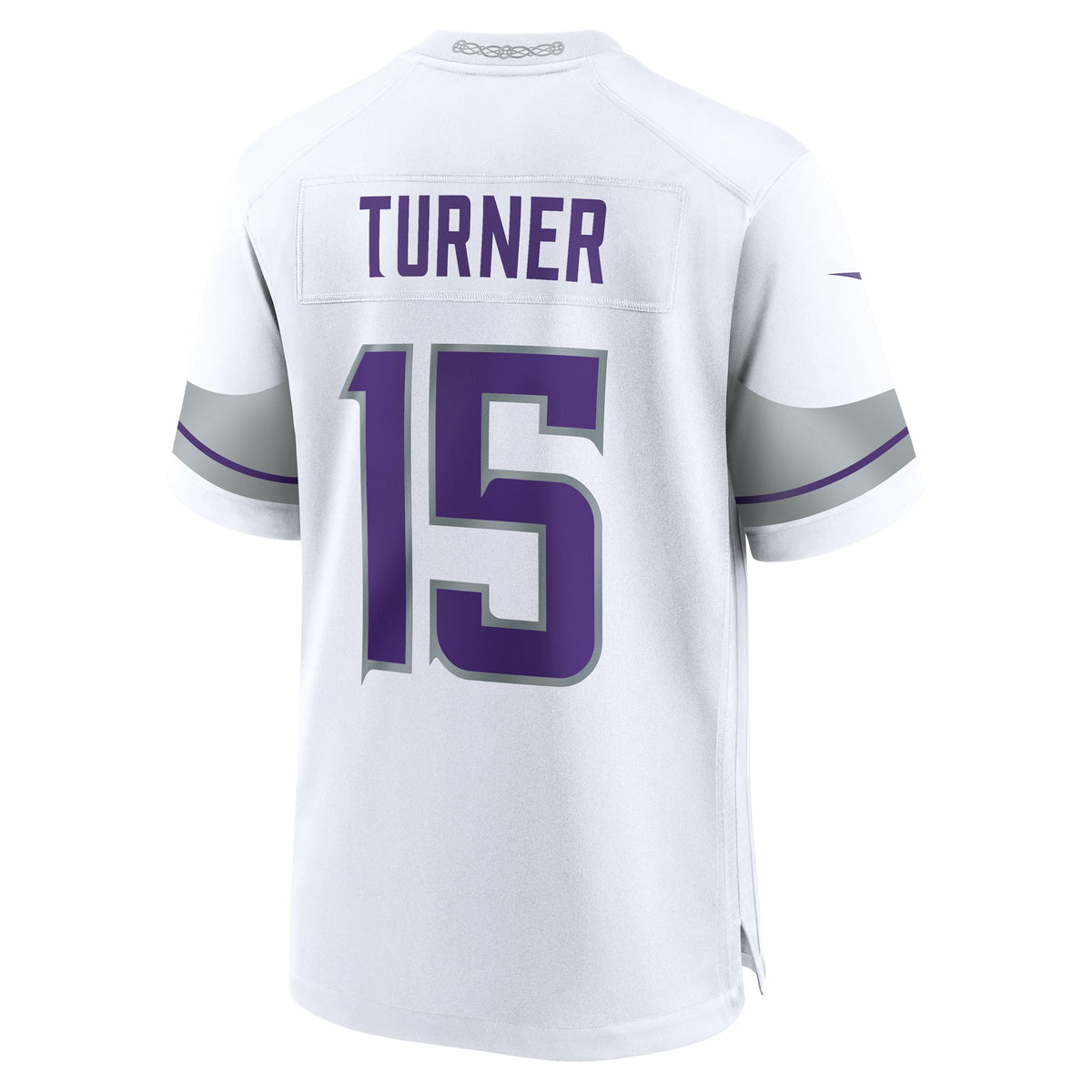 Minnesota Vikings Dallas Turner White Alternate Game Jersey