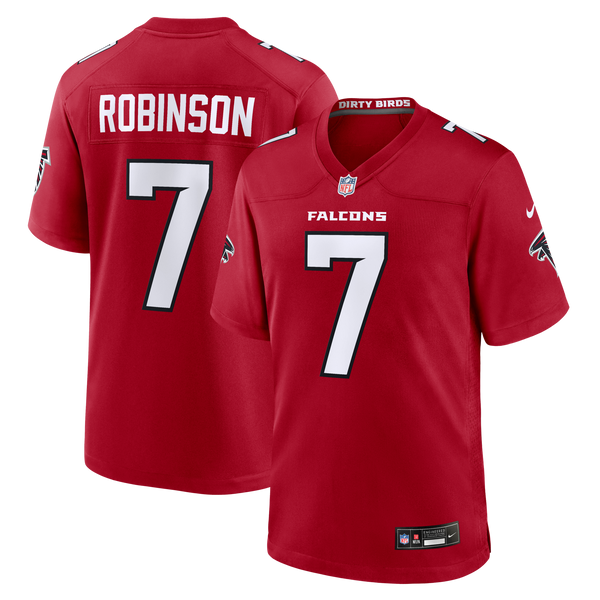 Atlanta Falcons Bijan Robinson Nike Red Game Jersey