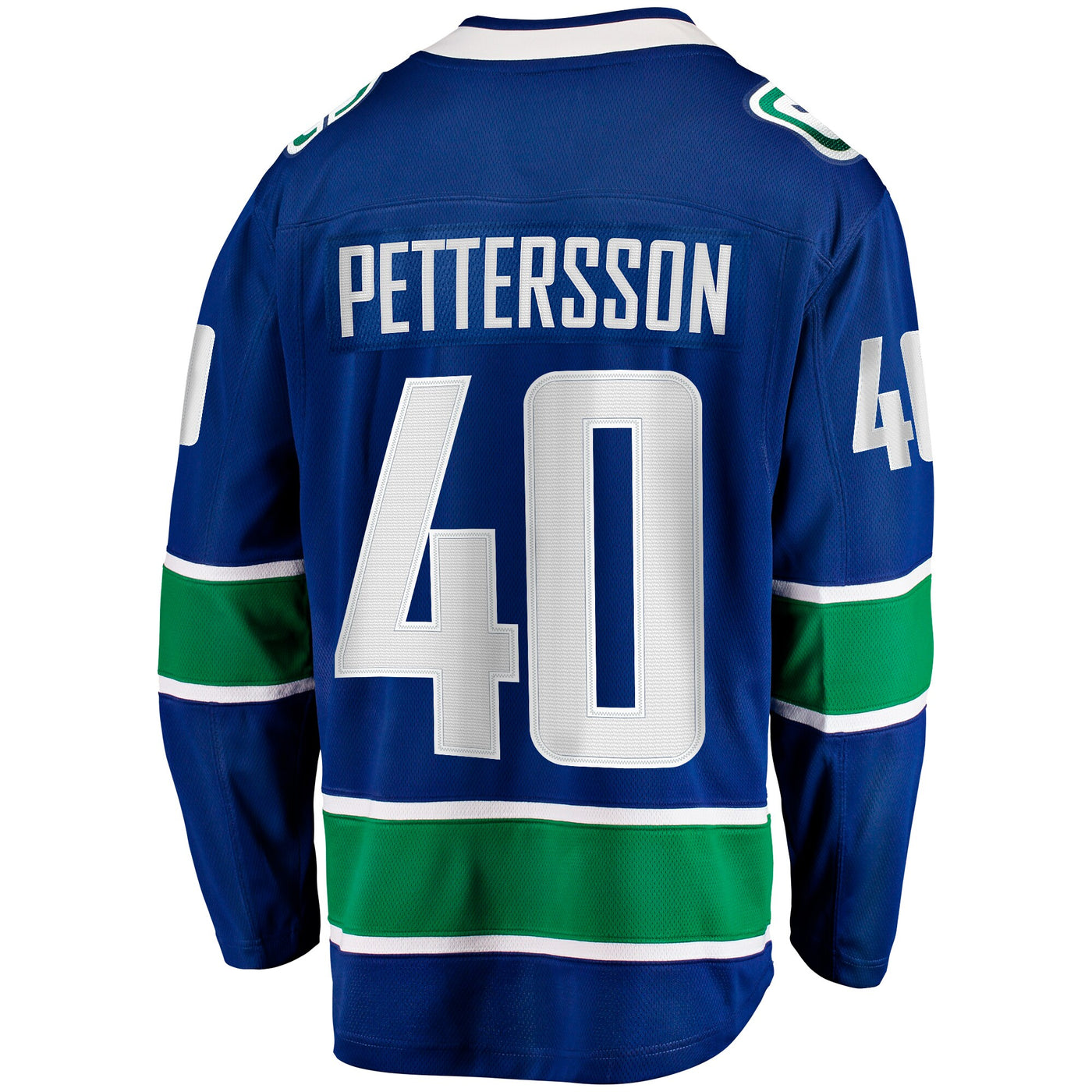 Vancouver Canucks Elias Pettersson Fanatics Blue Home Breakaway Jersey