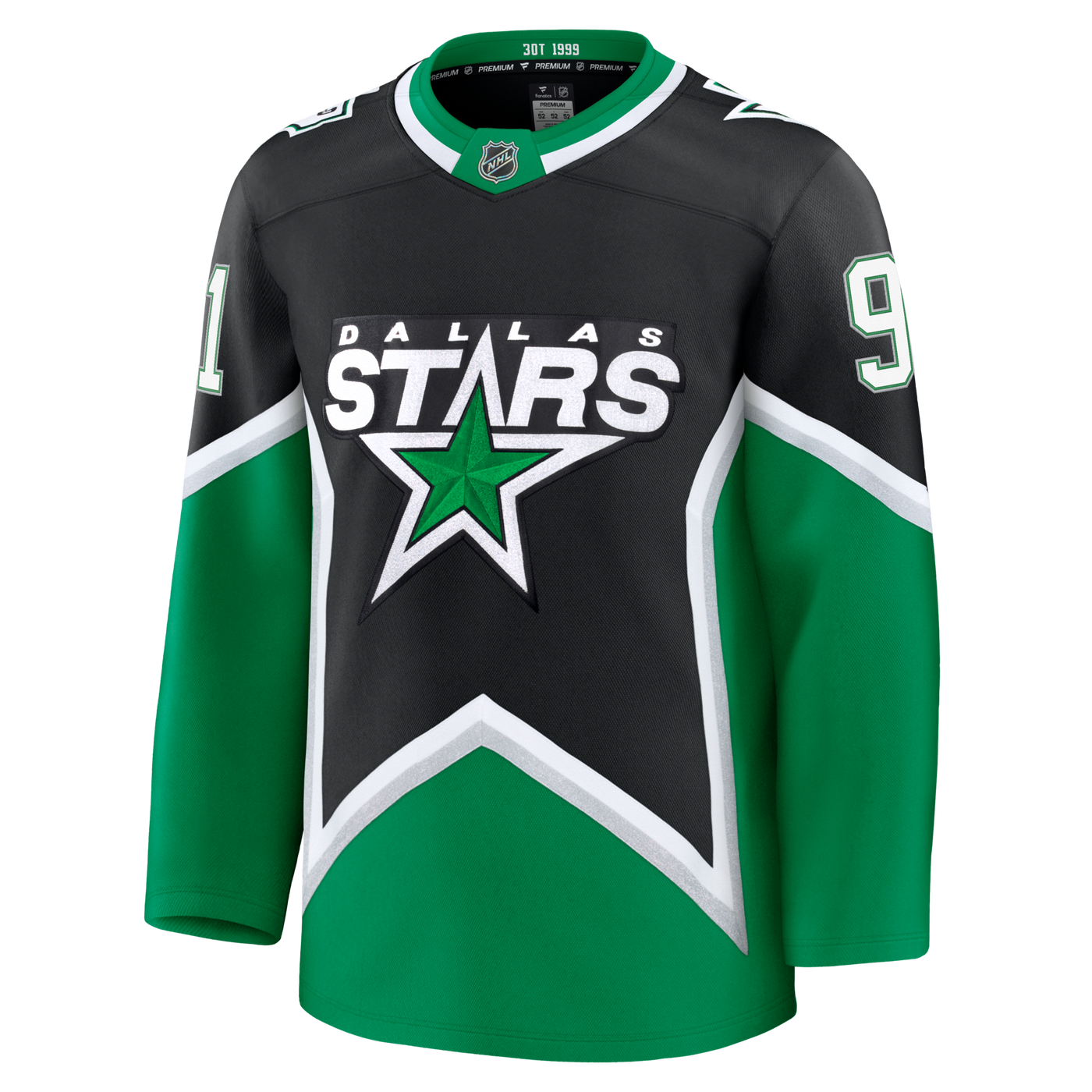 Dallas Stars Tyler Seguin Fanatics Black Alternate Premium Jersey