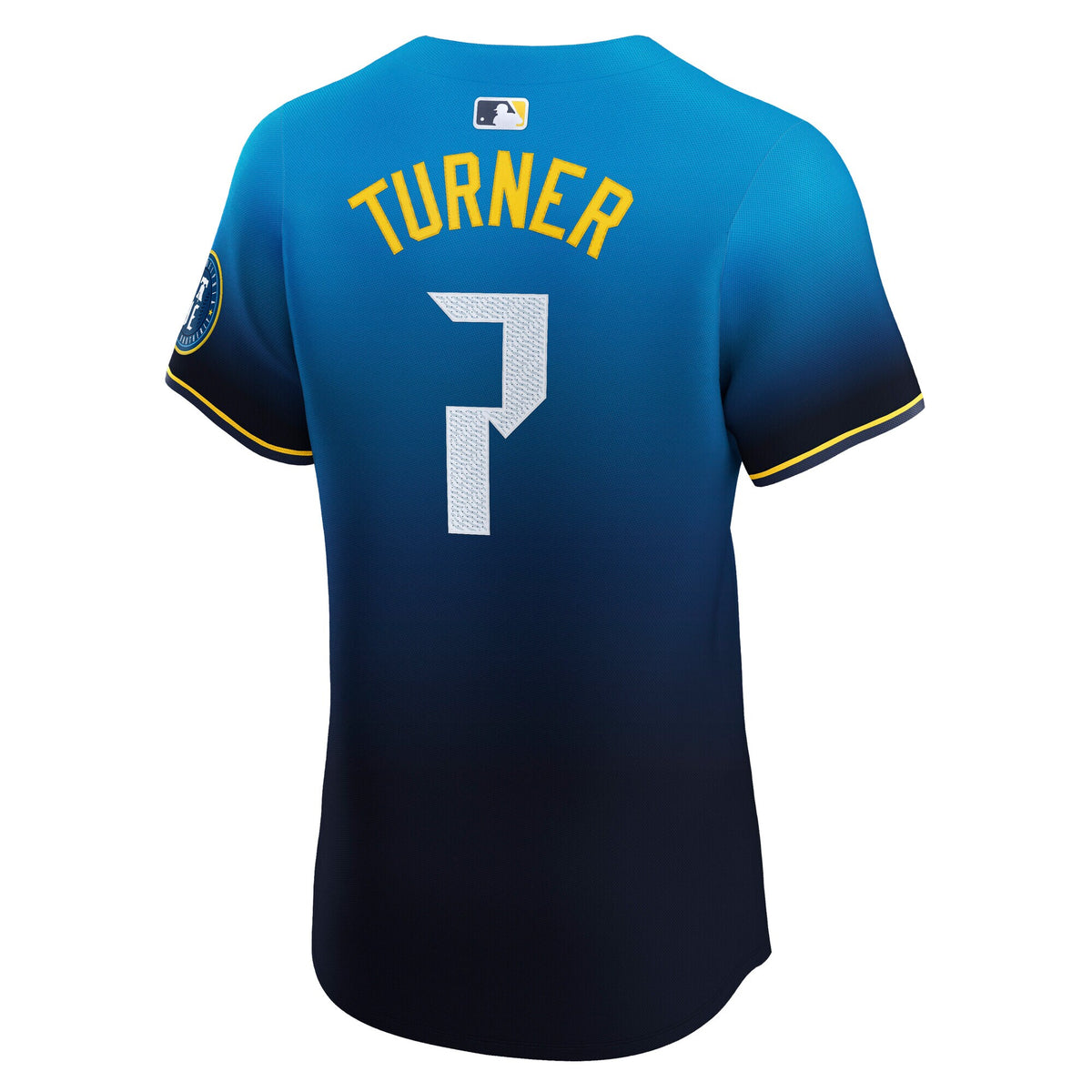 Philadelphia Phillies Trea Turner Navy City Connect Elite Jersey