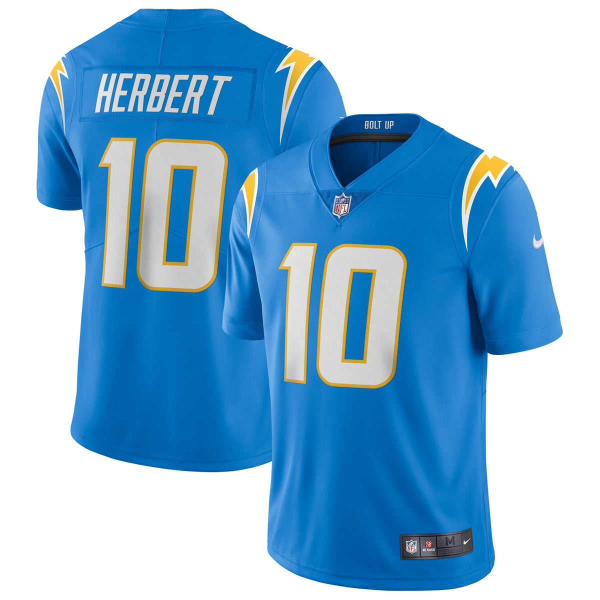 Los Angeles Chargers Justin Herbert Powder Blue Vapor Limited Jersey