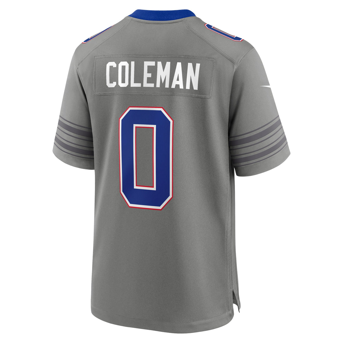 Buffalo Bills Keon Coleman Gray Nickel City Game Jersey