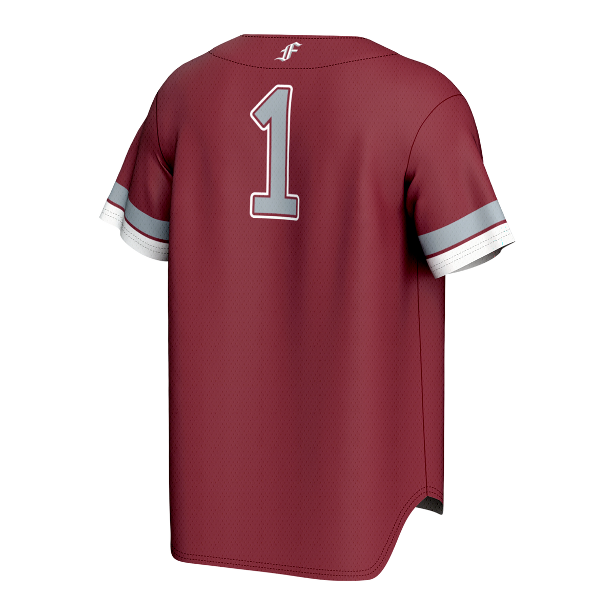 Fordham Rams GameDay Greats Lightweight Collegiate Baseball Fashion Jersey - Maroon