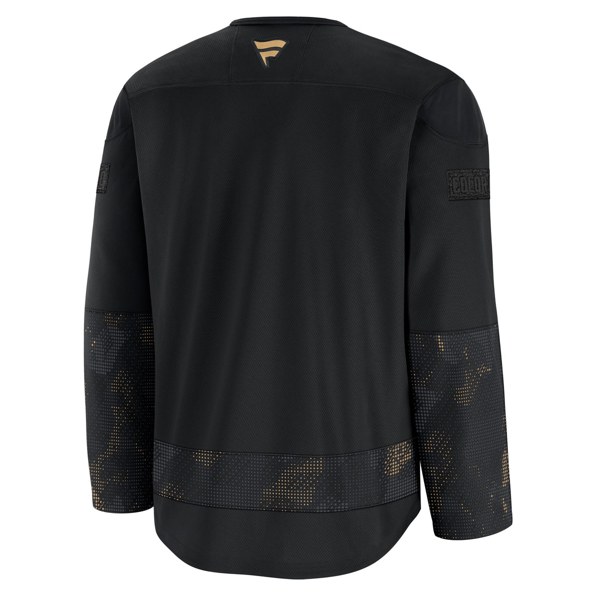 Colorado Avalanche Fanatics Black 2024 Military Appreciation Practice Jersey