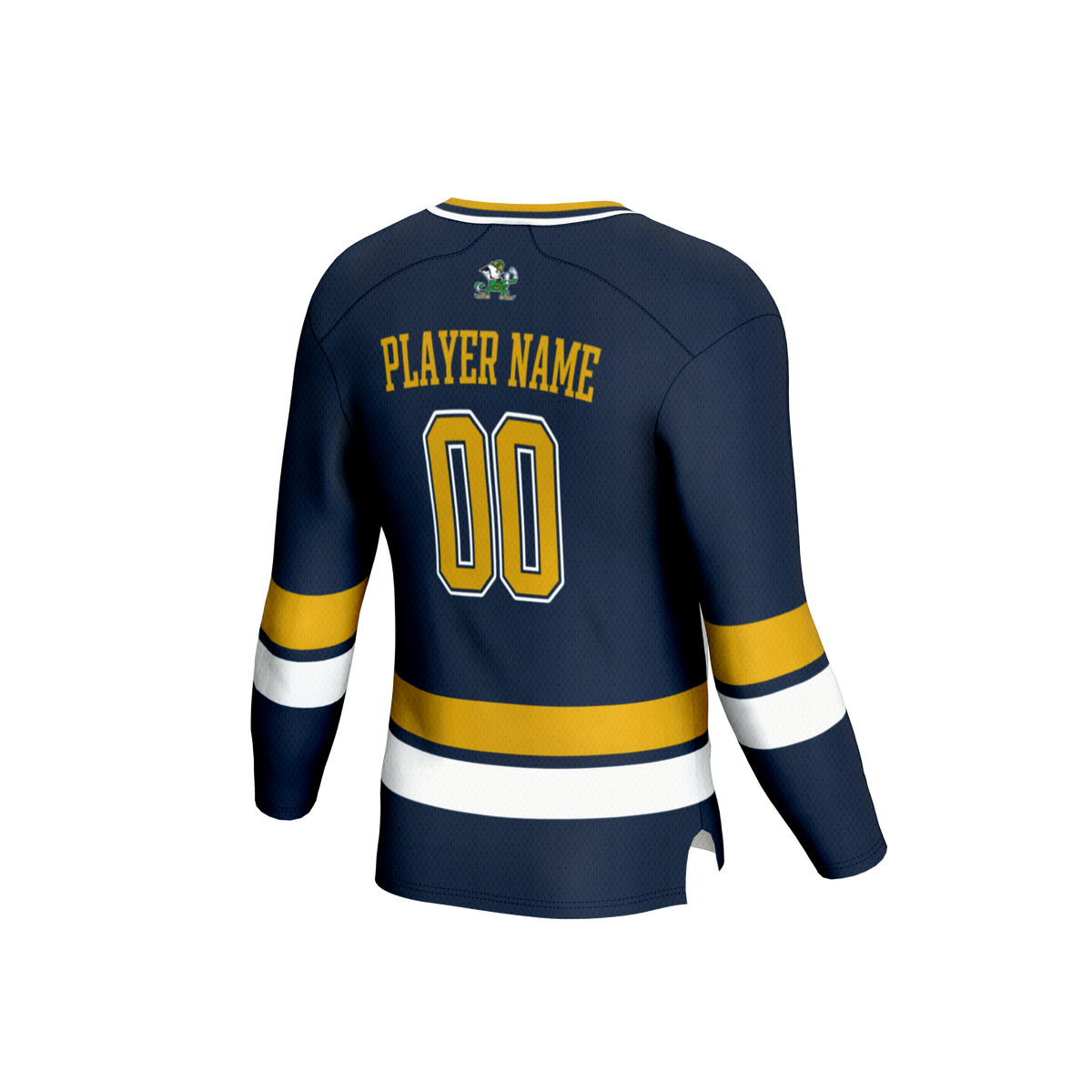Notre Dame Fighting Irish GameDay Greats NIL Pick-A-Player Lightweight Hockey Jersey - Navy