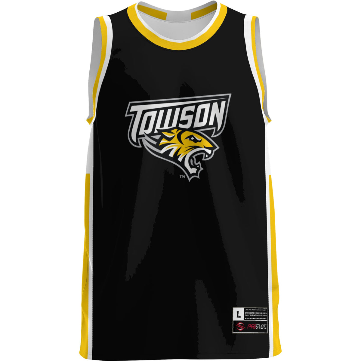 Towson Tigers GameDay Greats Lightweight Basketball Jersey - Red