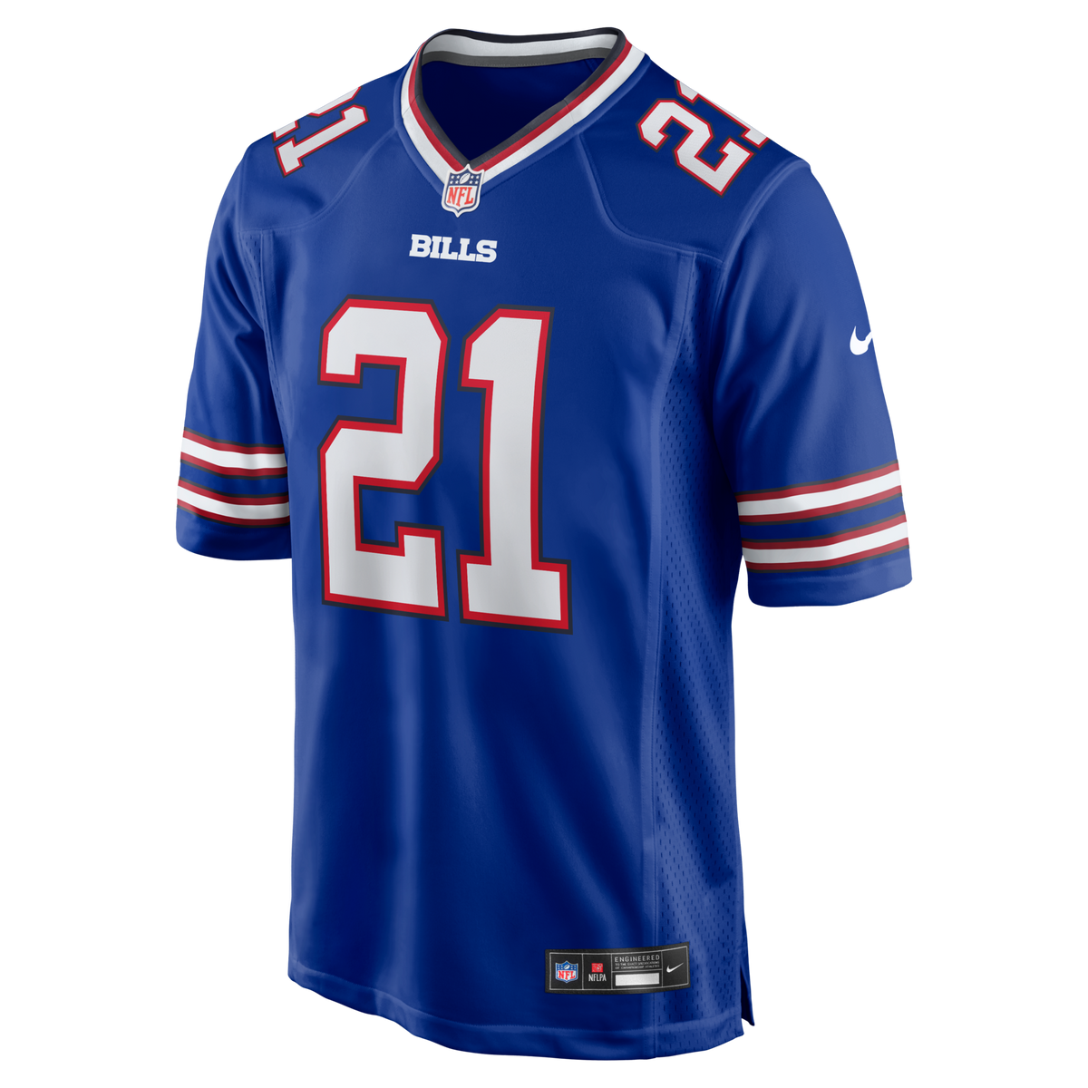 Buffalo Bills Davison Igbinosun Royal Team Game Jersey