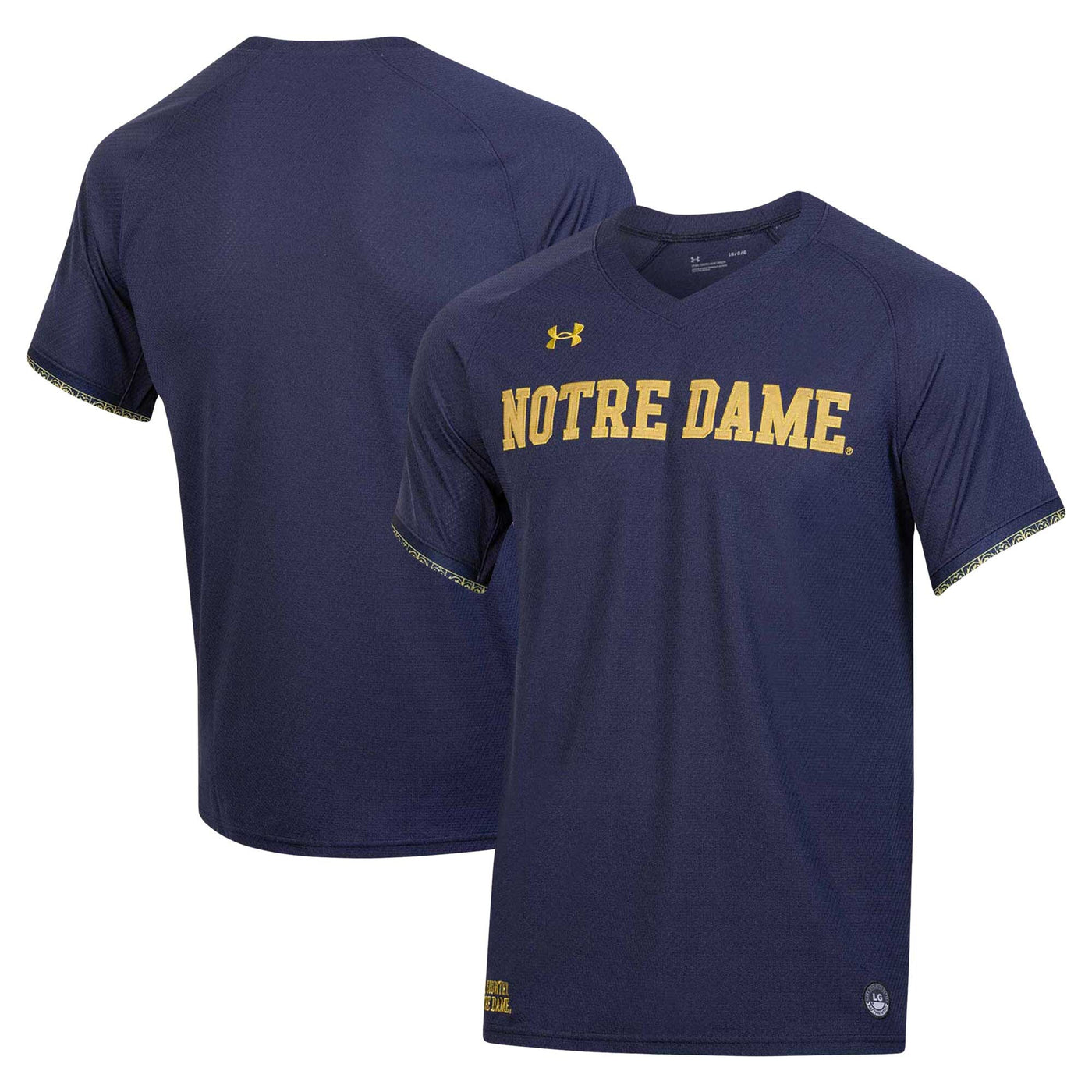 Under Armour Navy Notre Dame Fighting Irish Replica Baseball Jersey