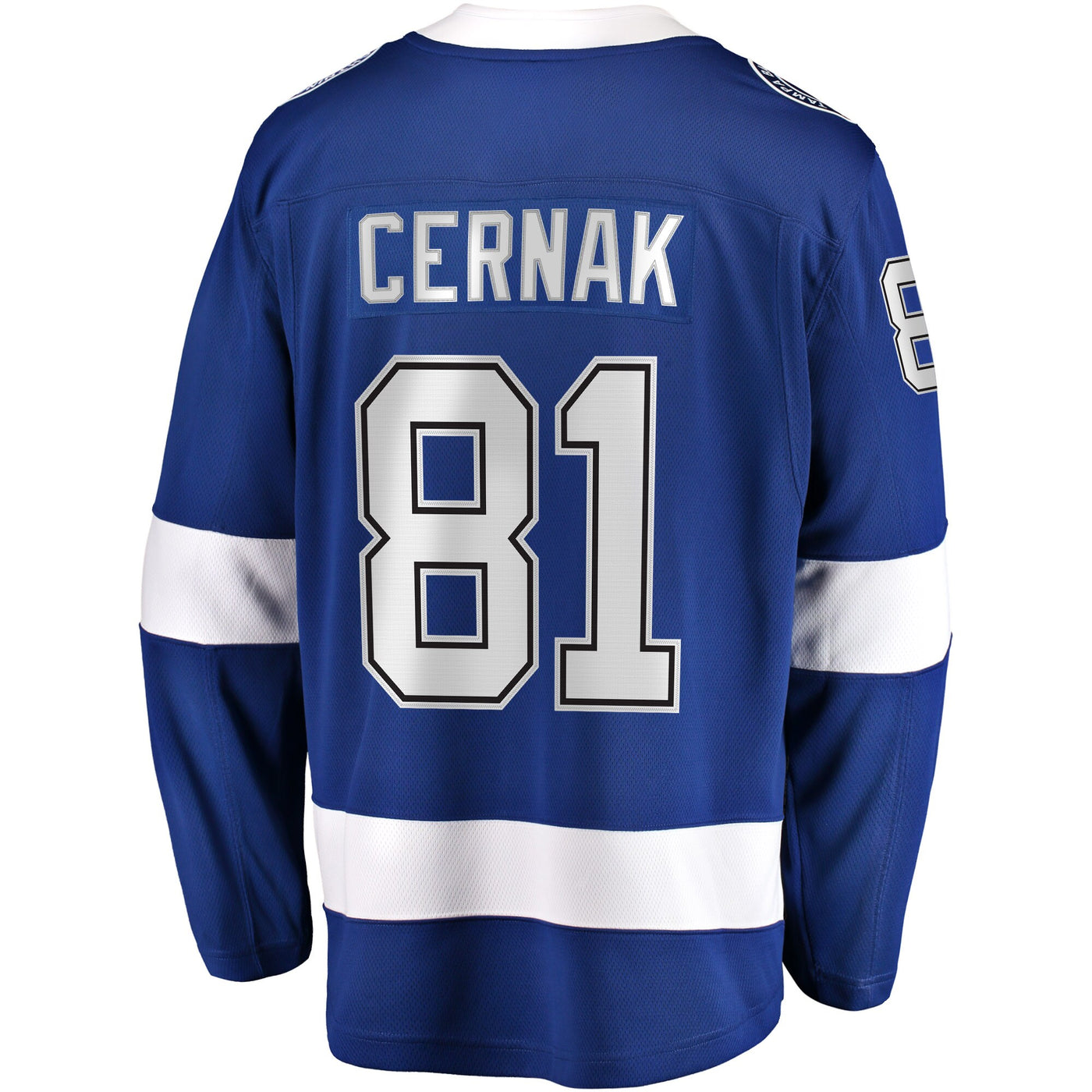 Tampa Bay Lightning Erik Cernak Fanatics Blue Home Breakaway Player Jersey