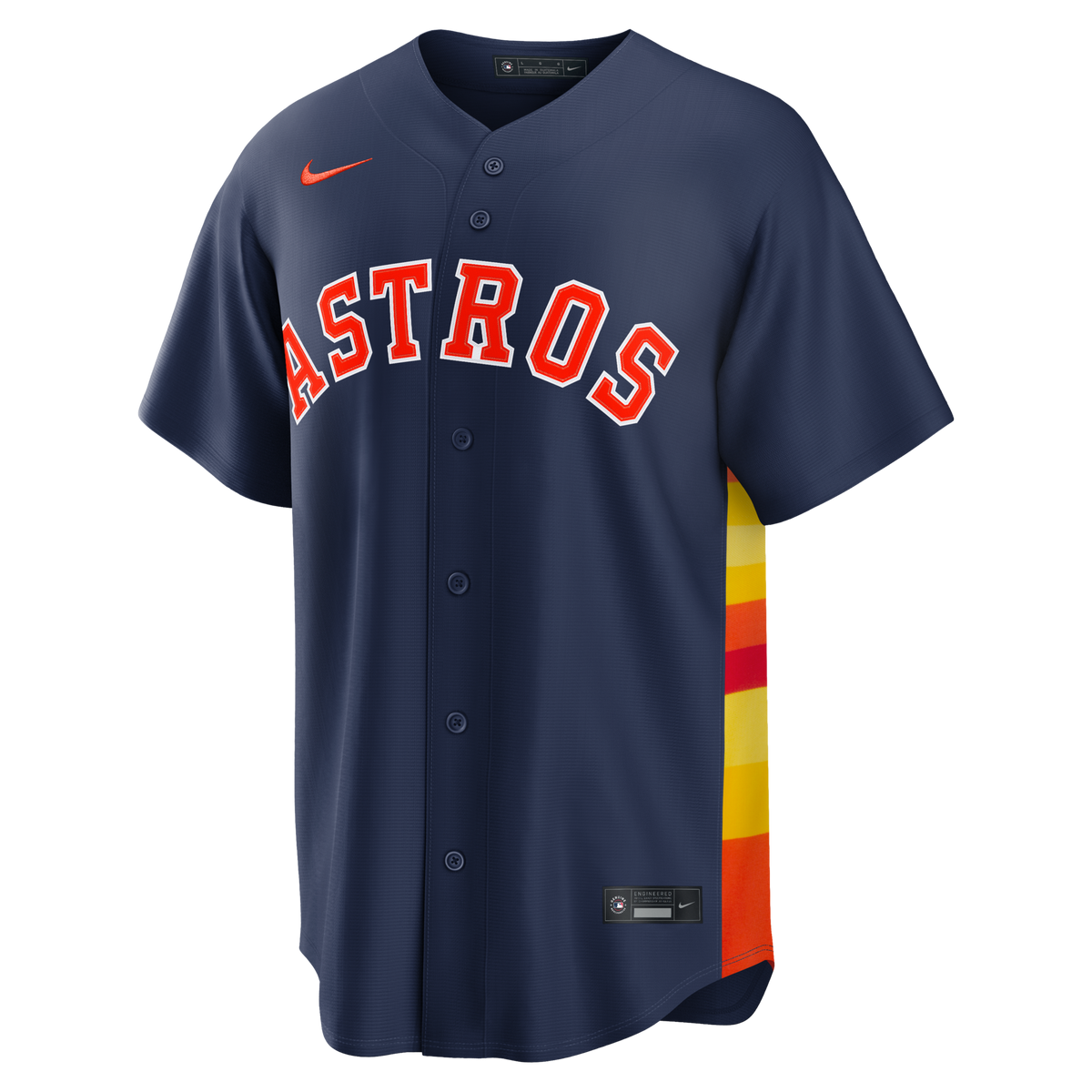 Houston Astros Jose Altuve Navy Alternate 2 Replica Jersey