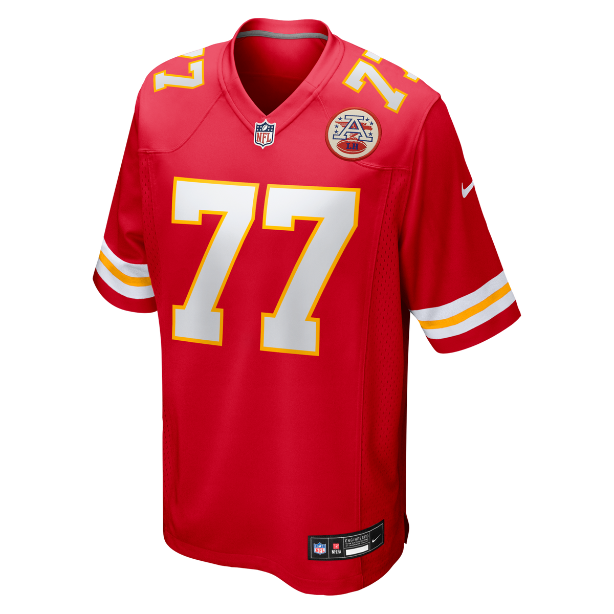 Kansas City Chiefs Jaylon Moore Red Team Game Jersey