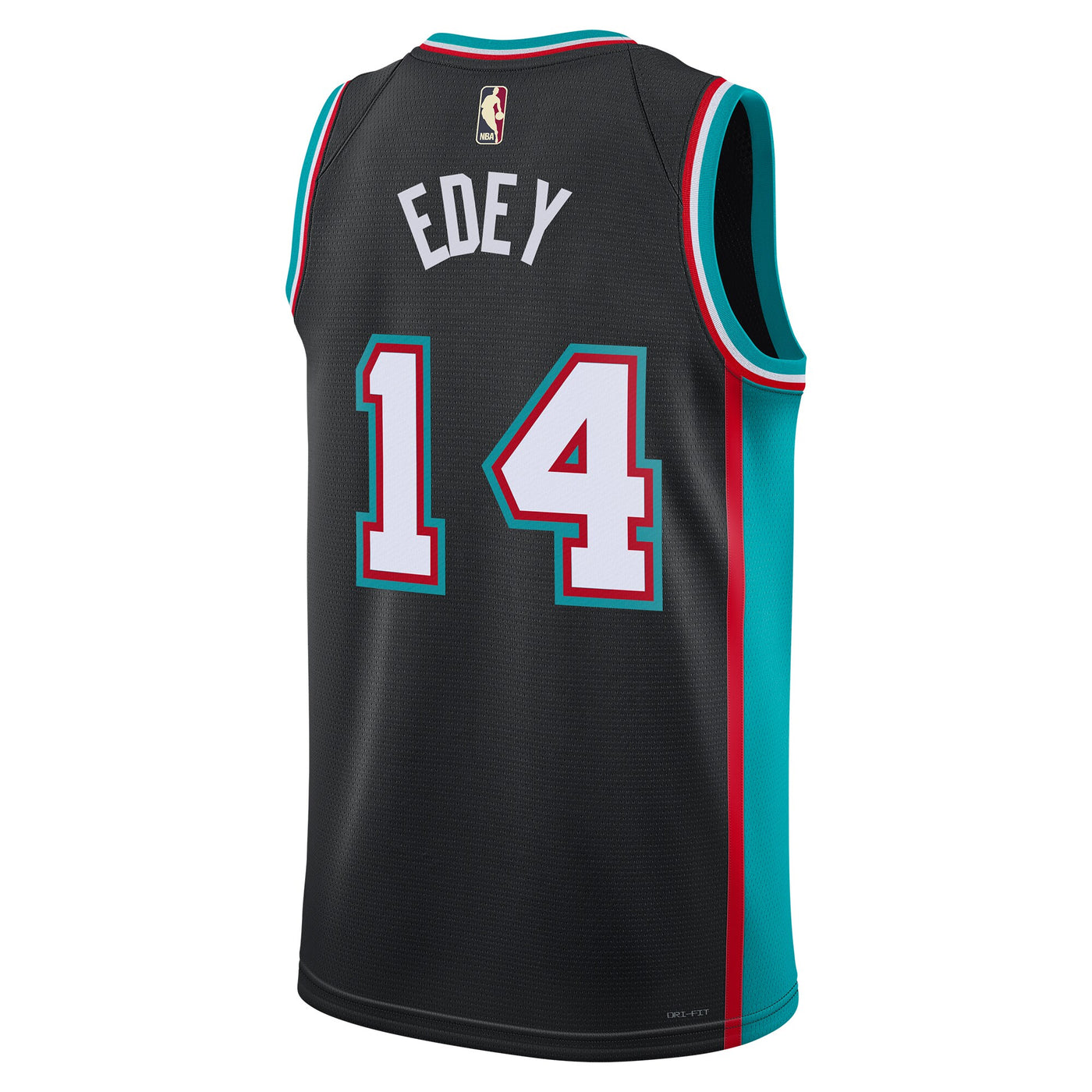 Memphis Grizzlies Nike Classic Edition Jersey - Black - Zach Edey