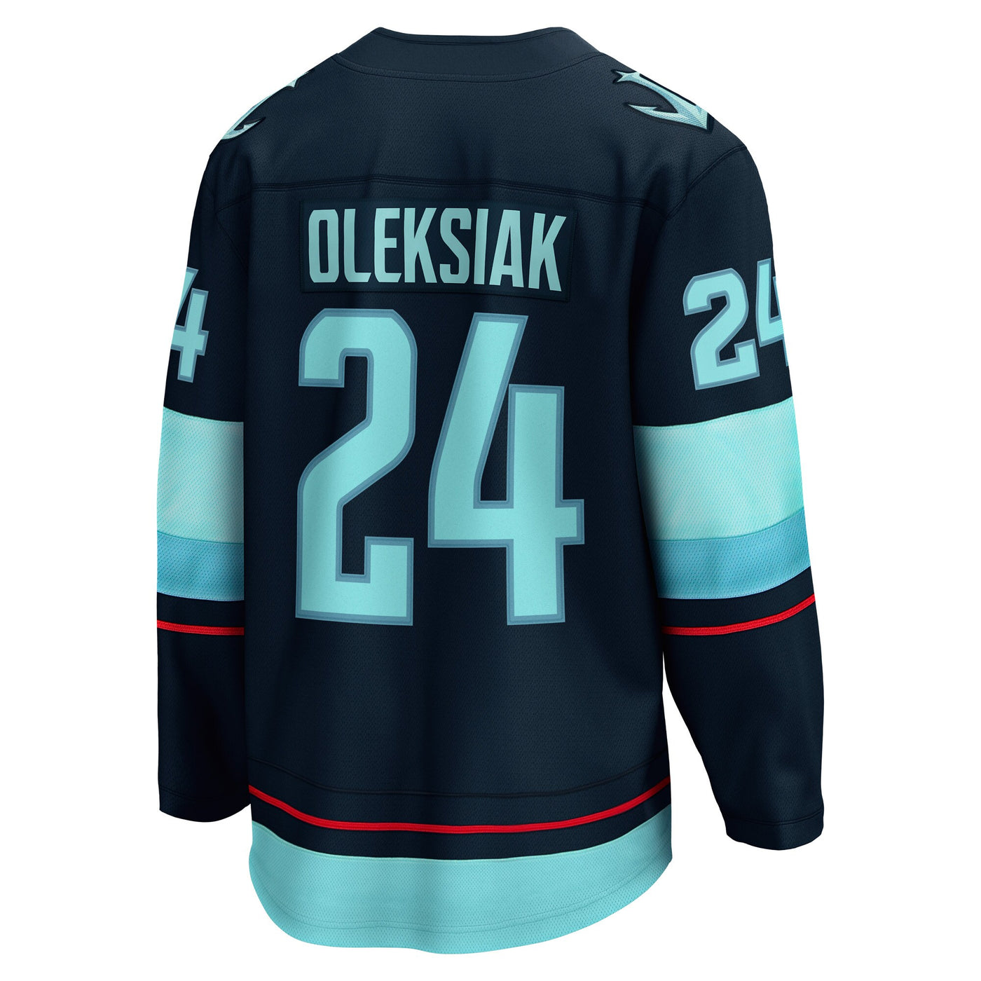 Seattle Kraken Jamie Oleksiak Fanatics Deep Sea Blue Home Breakaway Player Jersey
