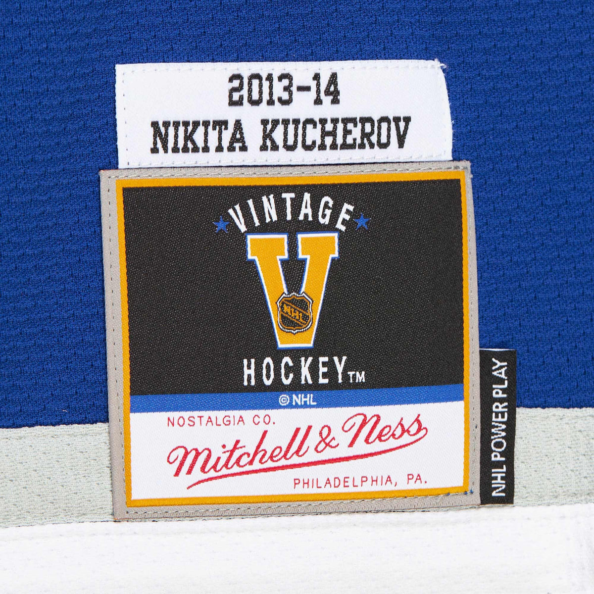 Tampa Bay Lightning Nikita Kucherov Blue 2013-14 Power Play Jersey