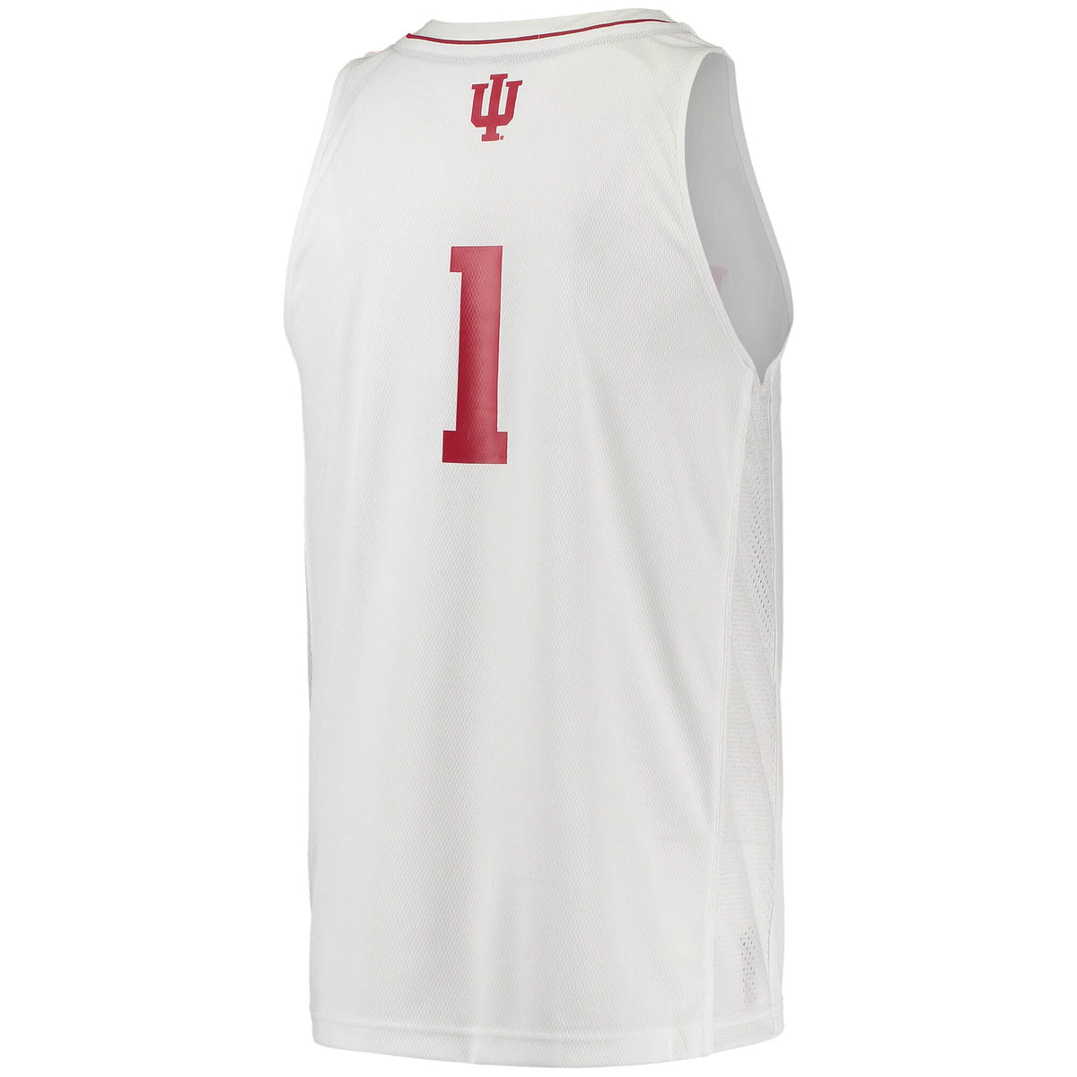#1 Indiana Hoosiers Swingman Team Basketball Jersey - White