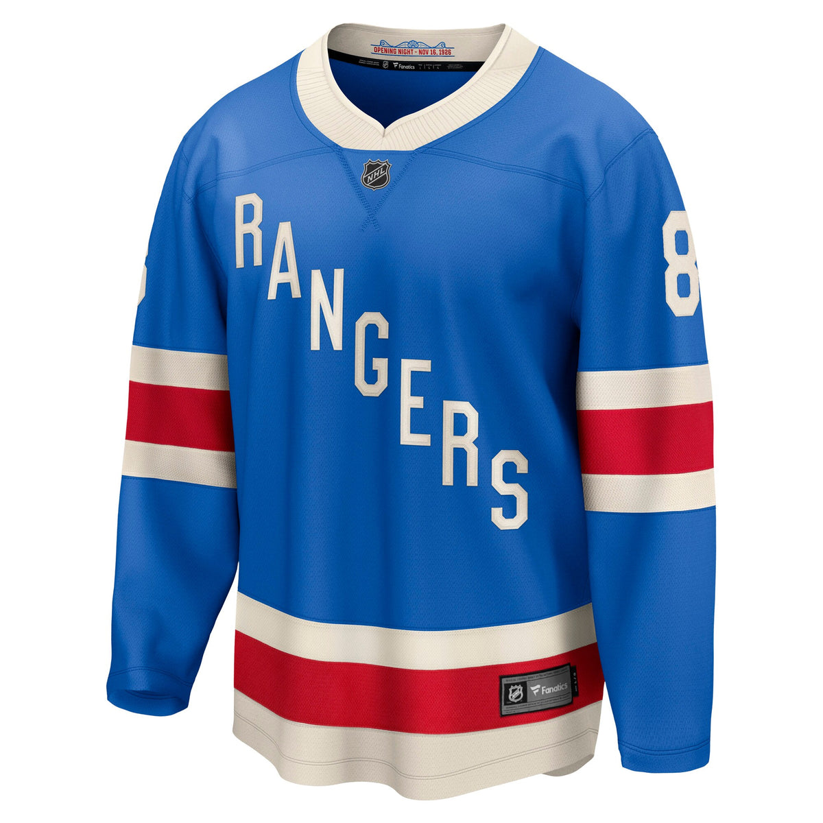 New York Rangers J.T. Miller Fanatics Blue Centennial Breakaway Jersey