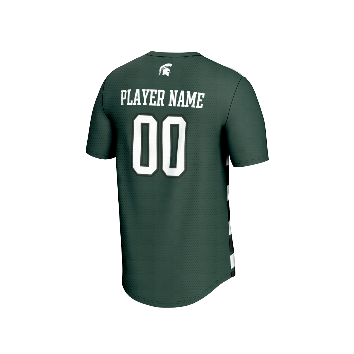 Michigan State Spartans GameDay Greats Collegiate Soccer NIL Pick-A-Player Fashion Jersey - Green/Black