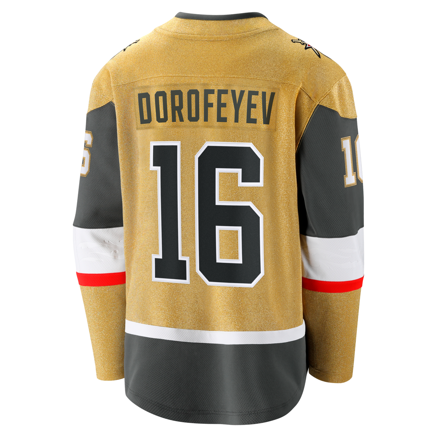 Vegas Golden Knights Pavel Dorofeyev Fanatics Gold 2026 Stanley Cup Final Breakaway Jersey