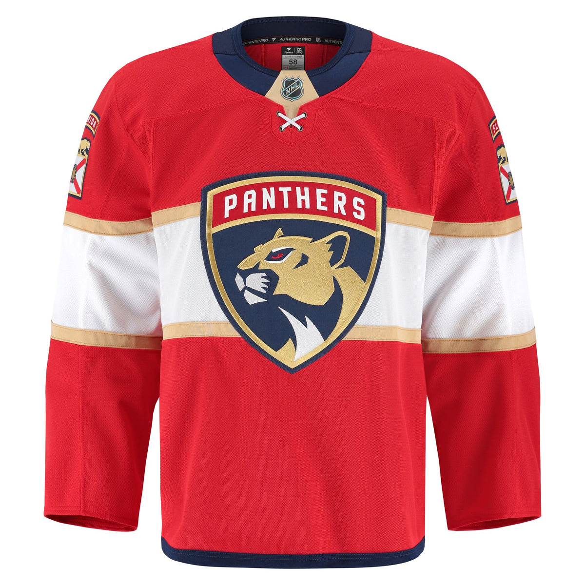 Florida Panthers Fanatics Red Home Authentic Pro Jersey