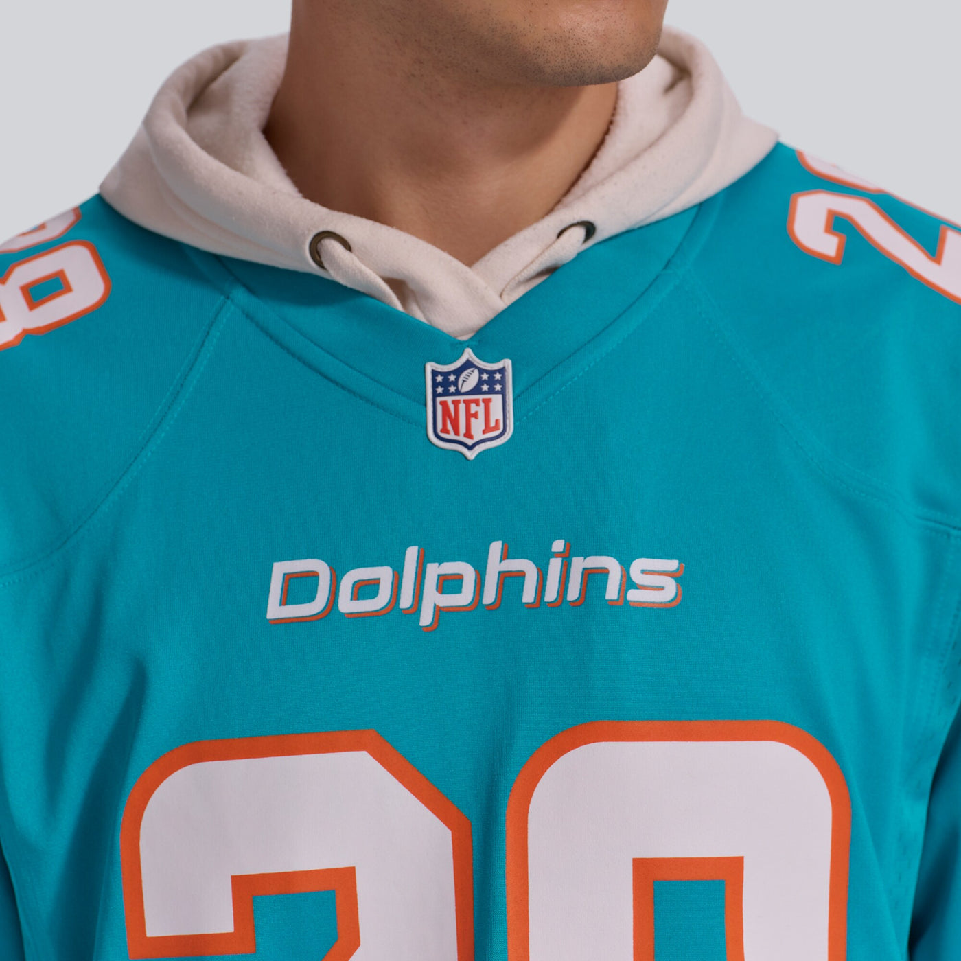 Miami Dolphins Devon Achane Nike Aqua Player Game Jersey