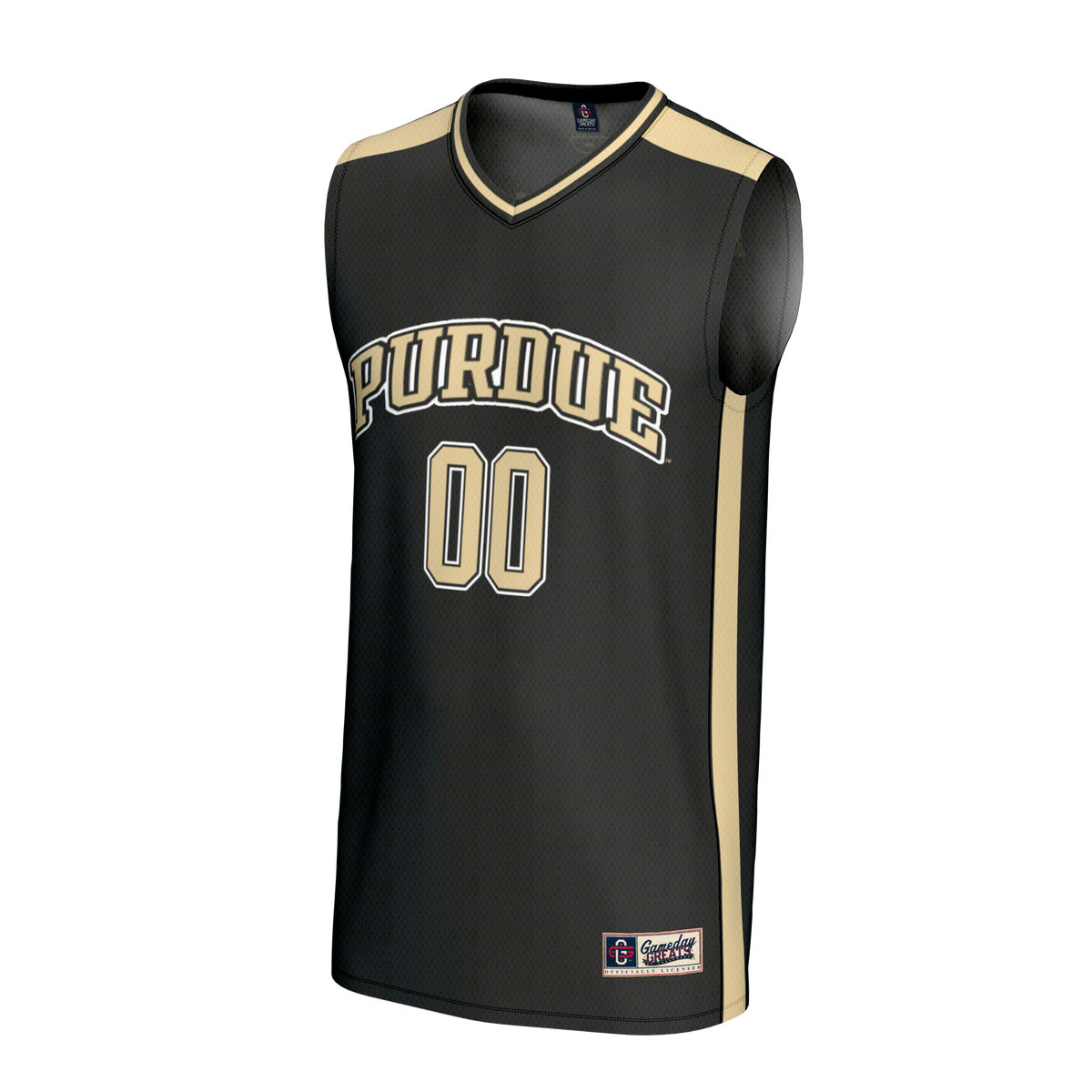 Purdue Boilermakers GameDay Greats NIL Pick-A-Player Lightweight Basketball Fashion Jersey - Black